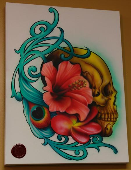 Steve Phipps - Tropical Skull